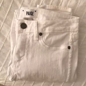 Paige White Skinny Jeans